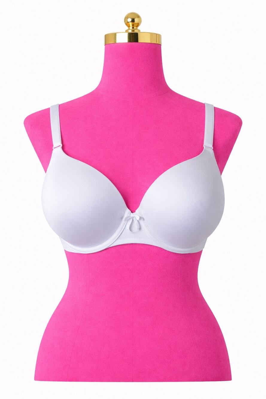 TORRID Lightly Lined Smooth 360° Back Smoothing Bra 46D White